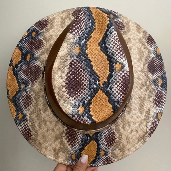 Maura Vinipiel Fedora Hat main image 4